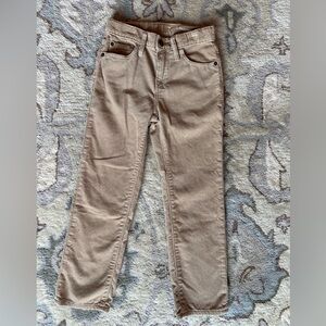 Gap Kids Corduroy Pants Size 7 ’90s Original Straight Tan (Boy)